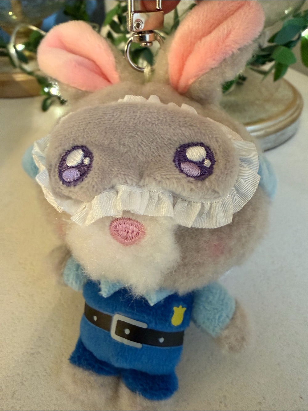 Squinting Sleepwear Judy Hopps Plush Pendant by Top Toy - Picture 2 of 8
